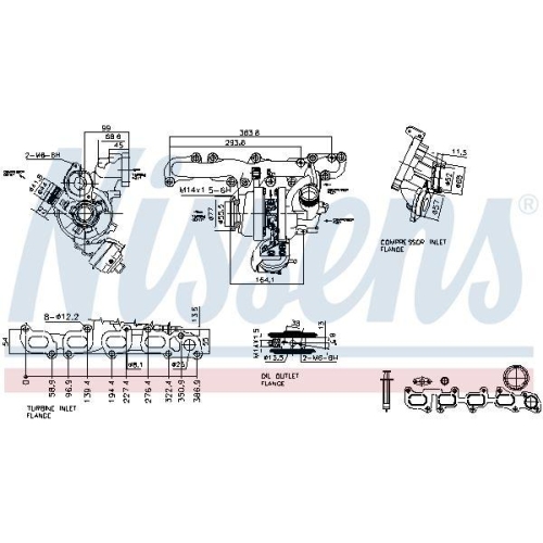 NISSENS Lader, Aufladung ** FACTORY NEW ** 93266