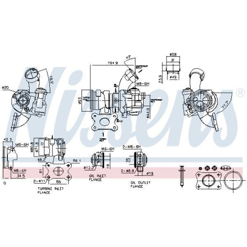 NISSENS Lader, Aufladung ** FACTORY NEW ** 93325