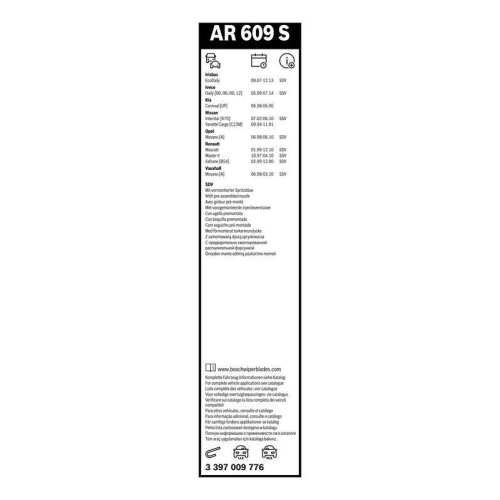 BOSCH Wischblatt Aerotwin Retrofit 3 397 009 776
