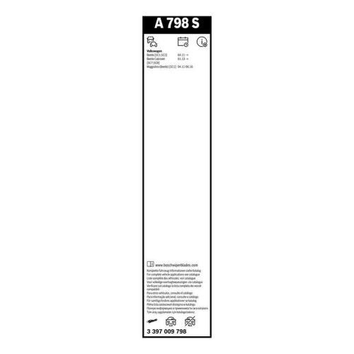 BOSCH Wischblatt Aerotwin 3 397 009 798