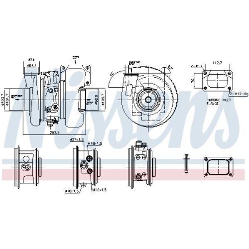 NISSENS Lader, Aufladung ** FACTORY NEW ** 93733