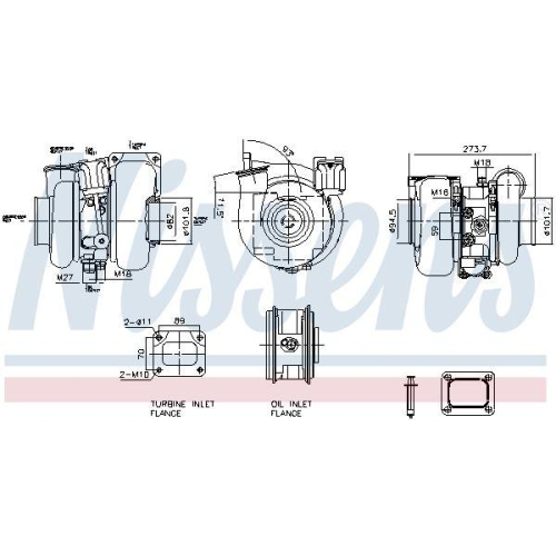 NISSENS Lader, Aufladung ** FACTORY NEW ** 93757