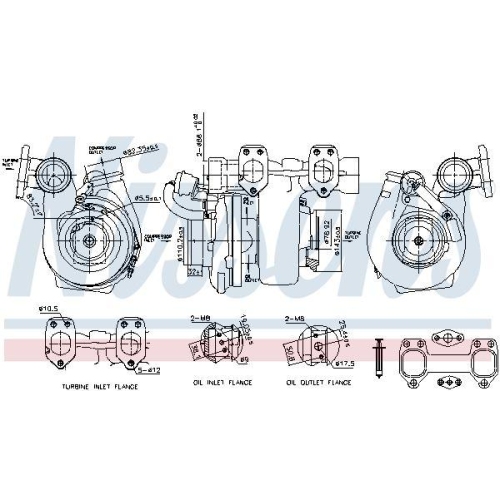 NISSENS Lader, Aufladung ** FACTORY NEW ** 93693