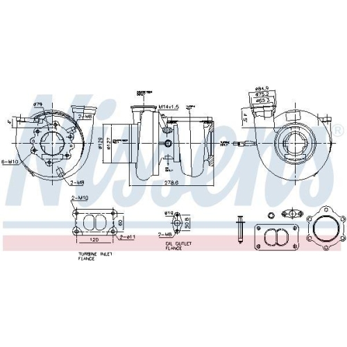 NISSENS Lader, Aufladung ** FACTORY NEW ** 93826