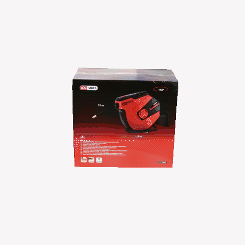 Automatischer Druckluftschlauch-Aufroller 13mm x 15m KS TOOLS 515.3445