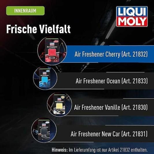 Lufterfrischer Duftbaum Kirsche Air Freshener Cherry 21832 Liqui Moly