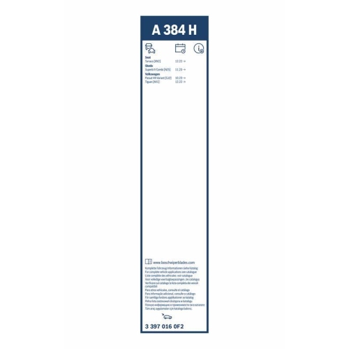 BOSCH Wischblatt Rear Aerotwin 3 397 016 0F2