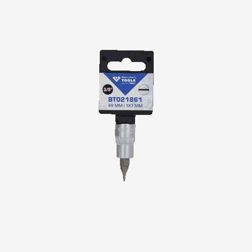 3/8 Zoll Schlitz Bit-Stecknuss, 1 x 7 mm BRILLIANT TOOLS BT021861