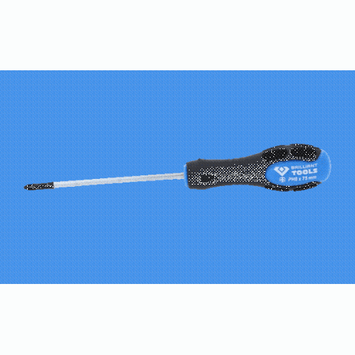 Schraubendreher Kreuzschlitz mit Schlagkappe, PH0 BRILLIANT TOOLS BT034807