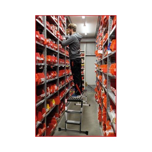 Aluminium-Sicherheits-Laufb&uuml;hne, L1650xB380xH730mm KS TOOLS 800.0985