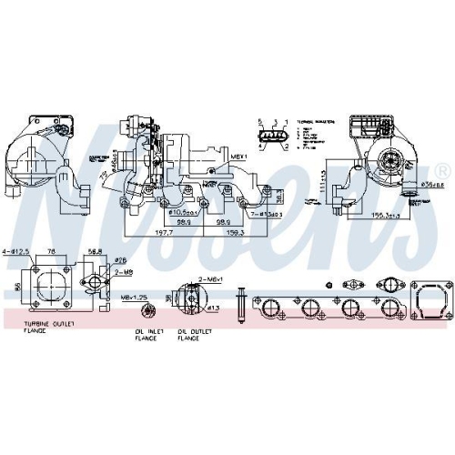 NISSENS Lader, Aufladung ** FACTORY NEW ** 93123