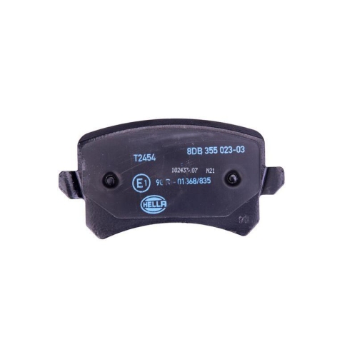 HELLA Bremsbelagsatz, Scheibenbremse 8DB 355 023-031