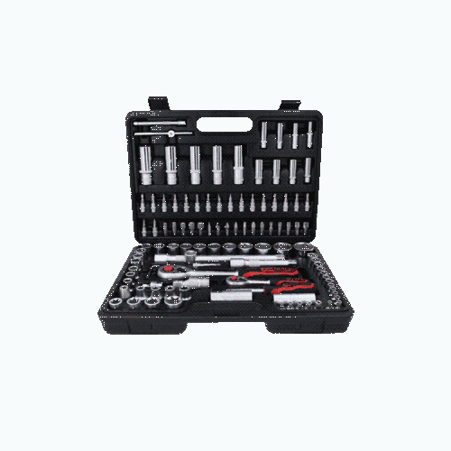 1/4 Zoll+1/2 Zoll Steckschl&uuml;ssel-Satz, 108-tlg KS TOOLS 911.0708