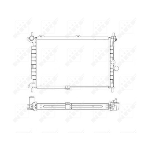 NRF K&uuml;hler, Motork&uuml;hlung EASY FIT 55308