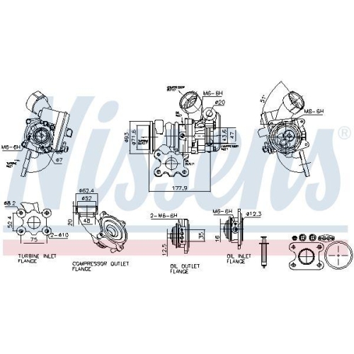 NISSENS Lader, Aufladung ** FACTORY NEW ** 93315