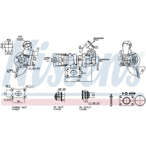 NISSENS Lader, Aufladung ** FACTORY NEW ** 93306
