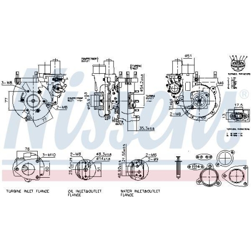 NISSENS Lader, Aufladung ** FACTORY NEW ** 93706