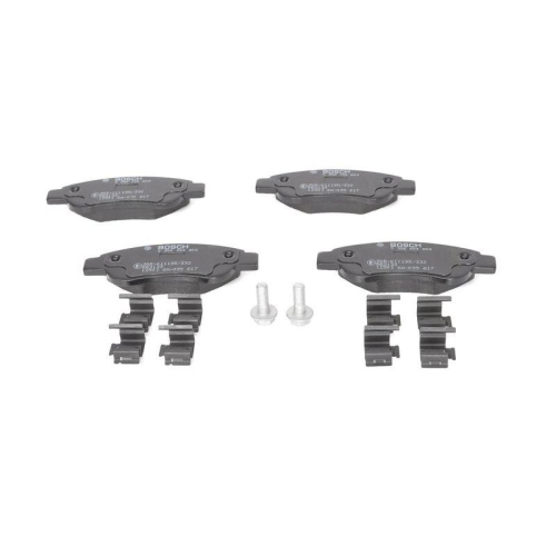 BOSCH Bremsbelagsatz, Scheibenbremse 0 986 494 606