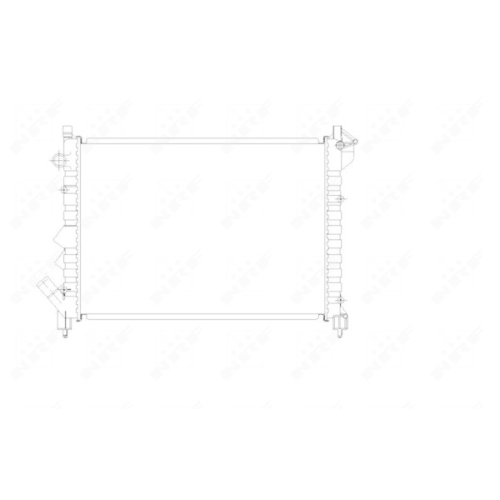 NRF K&uuml;hler, Motork&uuml;hlung EASY FIT 58943