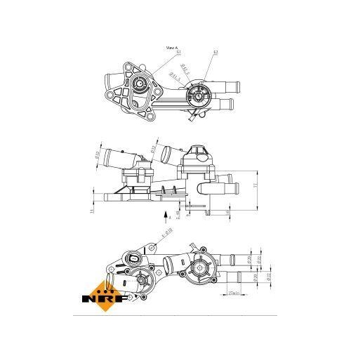 NRF Thermostat, K&uuml;hlmittel EASY FIT 725191