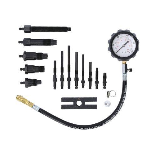 Kompressionstester-Satz f&uuml;r Diesel Motoren, 18-tlg BRILLIANT TOOLS BT581000