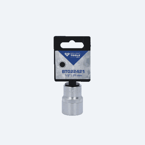 1/2 Zoll Zw&ouml;lfkant-Stecknuss, 21 mm BRILLIANT TOOLS BT022421