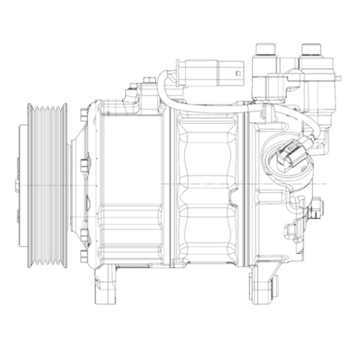 MAHLE Kompressor, Klimaanlage BEHR *** PREMIUM LINE *** ACP 600 000P