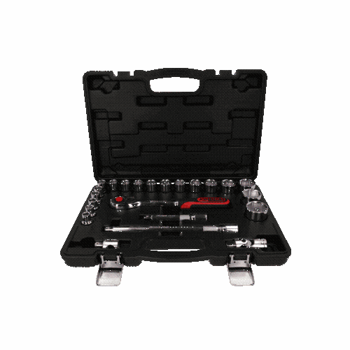 1/2 Zoll CHROMEplus Steckschl&uuml;ssel-Satz, 23-tlg KS TOOLS 918.0623