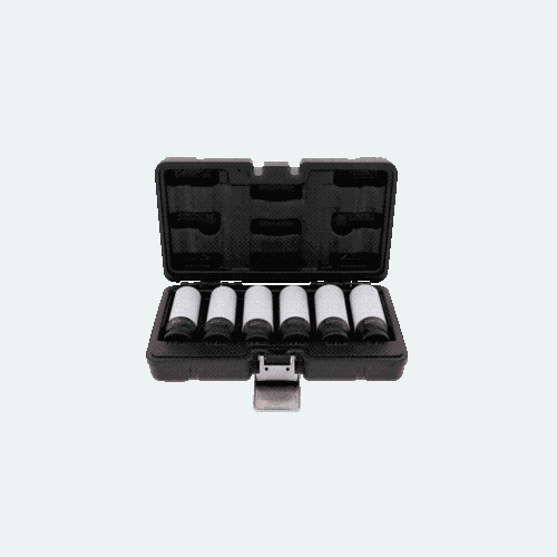 1/2 Zoll Spezial-Alu-Felgen Kraft-Stecknuss-Satz, 6-tlg KS TOOLS 515.0850