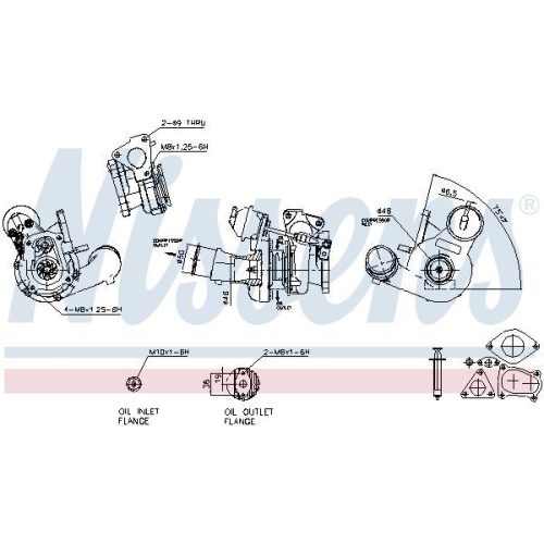 NISSENS Lader, Aufladung ** FACTORY NEW ** 93035