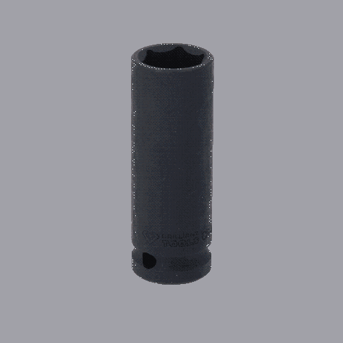 1/2 Zoll Kraft-Stecknuss Sechskant, 19 mm, lang BRILLIANT TOOLS BT022661