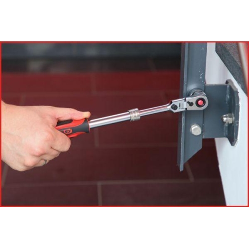 1/2 Zoll SlimPOWER Teleskop-Gelenk-Umschaltknarre, 72 Zahn KS TOOLS 914.1220