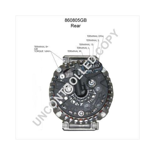 BOM-Prestolite Generator 860805GB