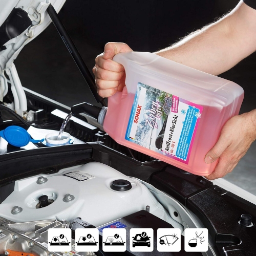 Antifrost + Klarsicht bis -20°C Zirbe 5L Frostschutzmittel SONAX 01315000