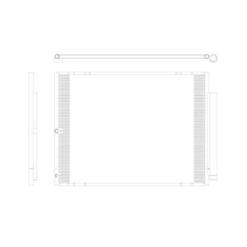NRF Kondensator, Klimaanlage EASY FIT 350276