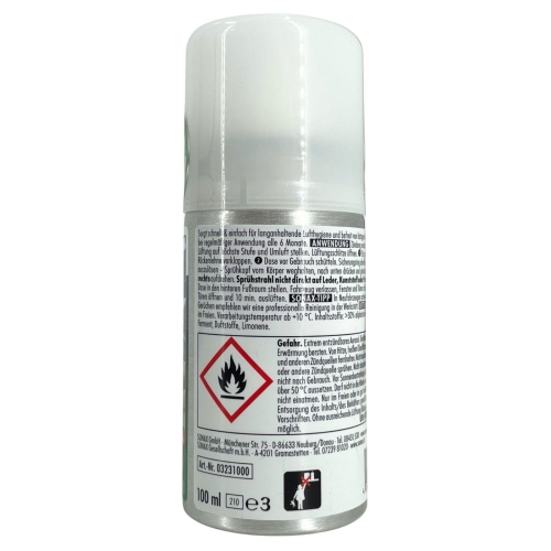 SONAX KLIMAPOWERCLEANER ANTIBAKTERIELL 100ML 03231000