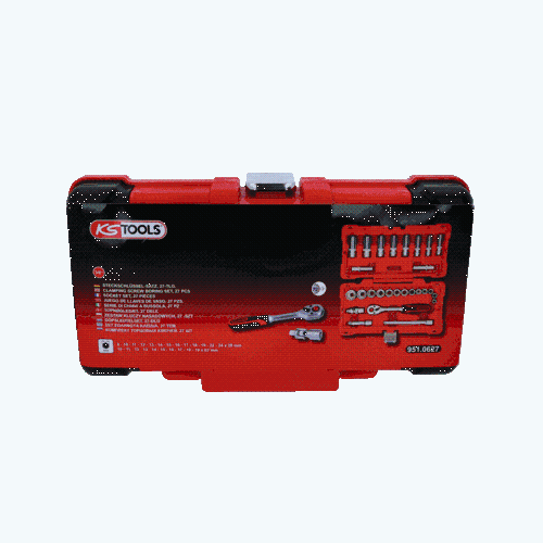 3/8 Zoll Steckschl&uuml;ssel-Satz, 27-tlg KS TOOLS 951.0627