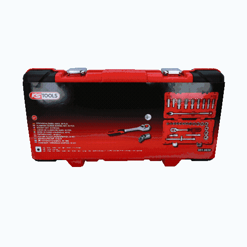 1/2 Zoll Steckschl&uuml;ssel-Satz, 30-tlg KS TOOLS 951.0630