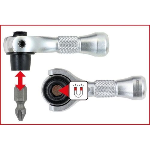 KS TOOLS Umschaltknarren-Satz 512.1414