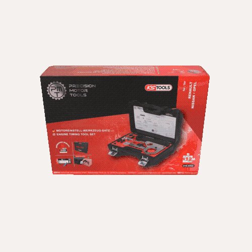 Motoreinstellwerkzeug-Satz f&uuml;r Renault, Nissan, Opel, 12-tlg KS TOOLS 4100500