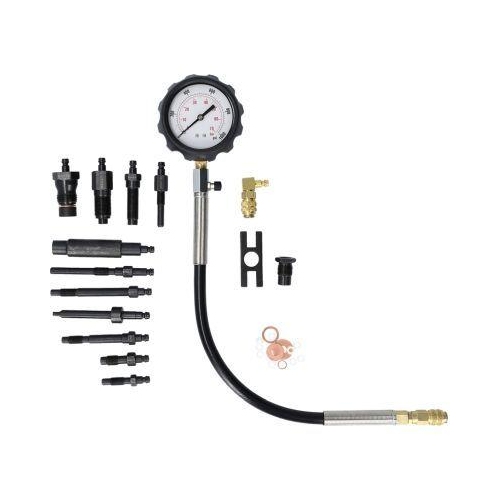 Kompressionstester-Satz f&uuml;r Diesel Motoren, 15-tlg BRILLIANT TOOLS BT581050