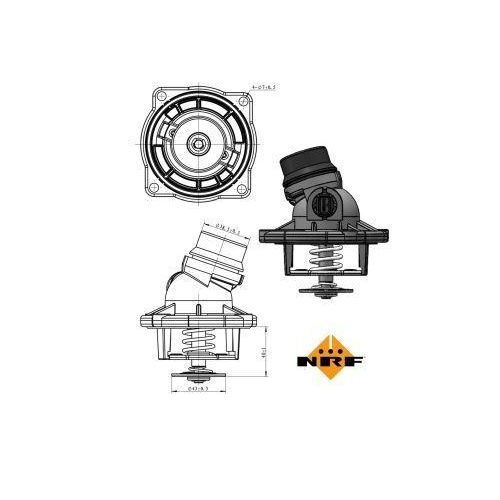 NRF Thermostat, Kühlmittel EASY FIT 725002