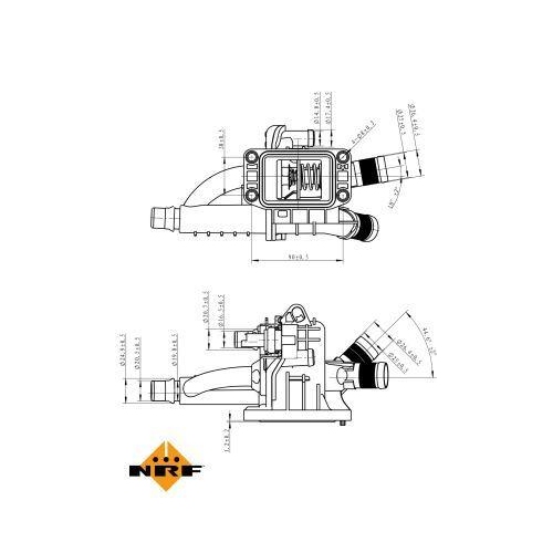NRF Thermostat, K&uuml;hlmittel 725021