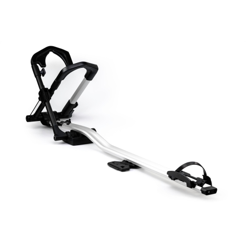 2 Stück THULE 599 UpRide Dach Fahrradhalter Radträger ohne Rahmenkontakt 599001