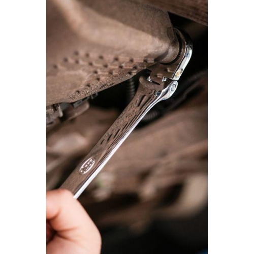 VIGOR Gelenk Ratschen-Ring-Maulschl&uuml;ssel Doppelsechskant SW13mm V2809