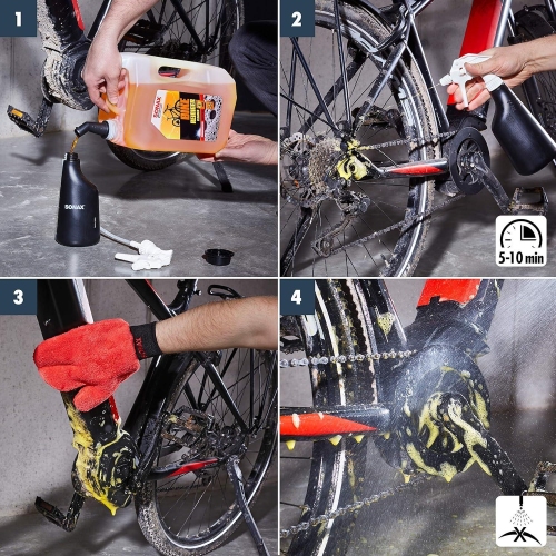 Fahrrad Reiniger E-Bike Pedelec SONAX 5 Liter Fahrradreiniger Pflege cleaner