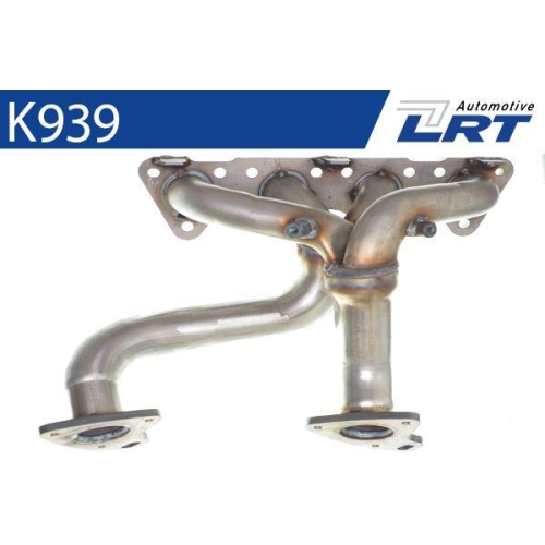 LRT Krümmer, Abgasanlage K939