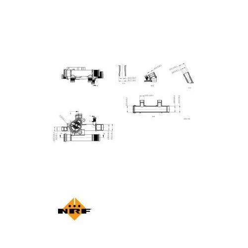 NRF Thermostat, K&uuml;hlmittel EASY FIT 725042