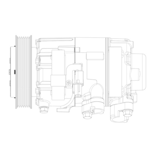 MAHLE Kompressor, Klimaanlage BEHR *** PREMIUM LINE *** ACP 628 000P