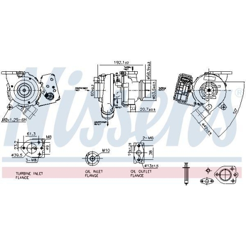 NISSENS Lader, Aufladung ** FACTORY NEW ** 93431
